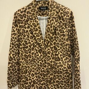 Berek Women's Leopard Print Blazer